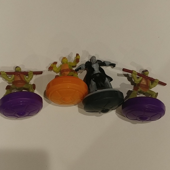 4/$15 🌻 Set of 4 Teenage Mutant Ninja Turtle Toys - Picture 5 of 5